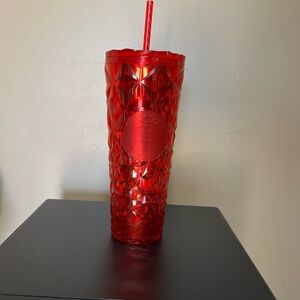 Red Starbucks Tumbler